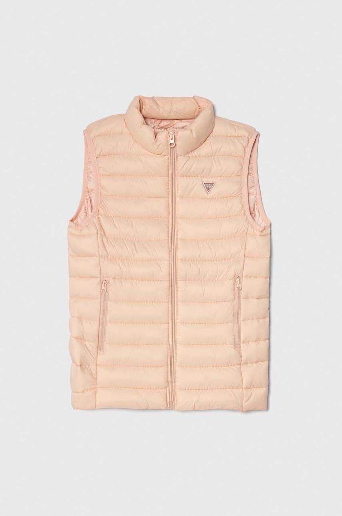 Dječji prsluk Guess s toplom postavom roza H93J01.WCAO0.G.9BYX