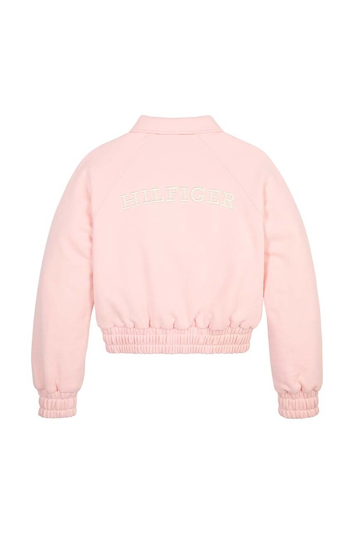 Tommy Hilfiger kurtka dziecięca KG0KG07700.9BYX różowy AW23