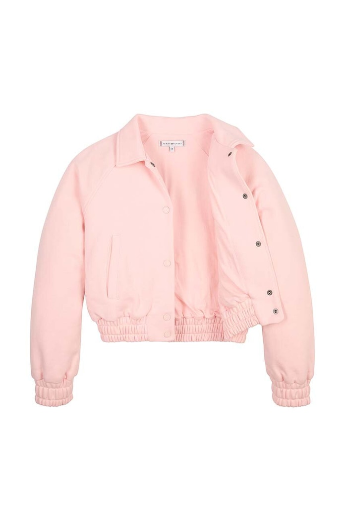 Dziewczynka Tommy Hilfiger kurtka dziecięca KG0KG07700.9BYX różowy