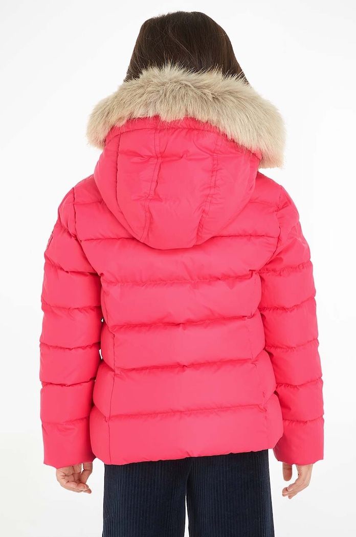 Tommy Hilfiger kurtka puchowa dziecięca KG0KG07399.128.176.9BYX