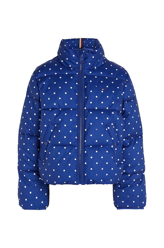 Dječja jakna Tommy Hilfiger KG0KG07654.74.122.9BYX mornarsko plava AW23