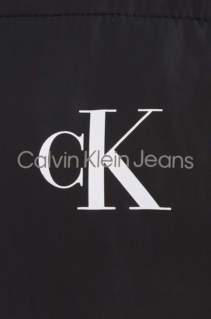 Παιδικό μπουφάν Calvin Klein Jeans μαύρο IG0IG02056.9BYX