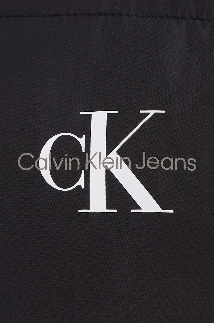 Παιδικό μπουφάν Calvin Klein Jeans μαύρο IG0IG02056.9BYX