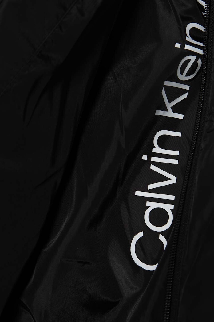 Παιδικό μπουφάν Calvin Klein Jeans IG0IG02056.9BYX μαύρο