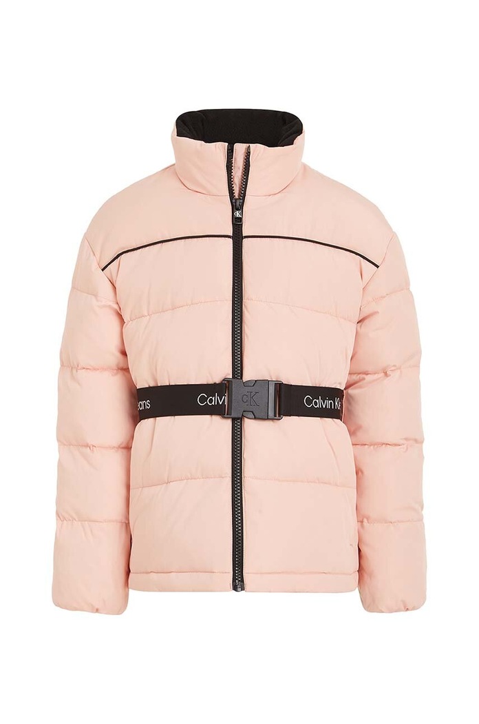 Calvin Klein Jeans kurtka dziecięca IG0IG02057.9BYX różowy AW23