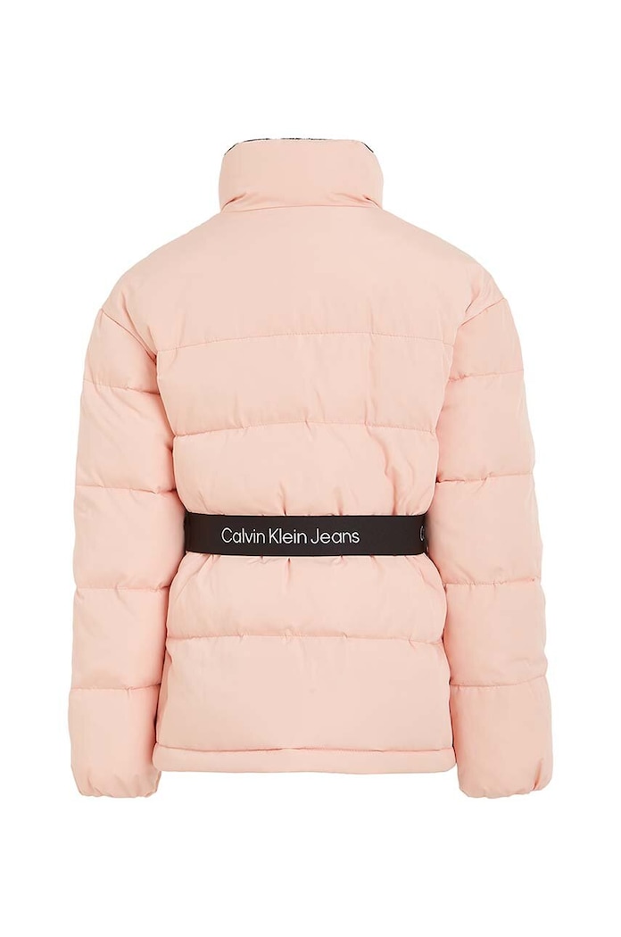 Dziewczynka Calvin Klein Jeans kurtka dziecięca IG0IG02057.9BYX różowy