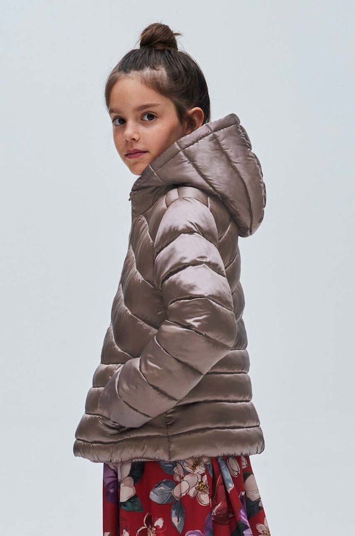 Dětská bunda Mayoral 7413.8D.Junior.9BYX hnědá AW23