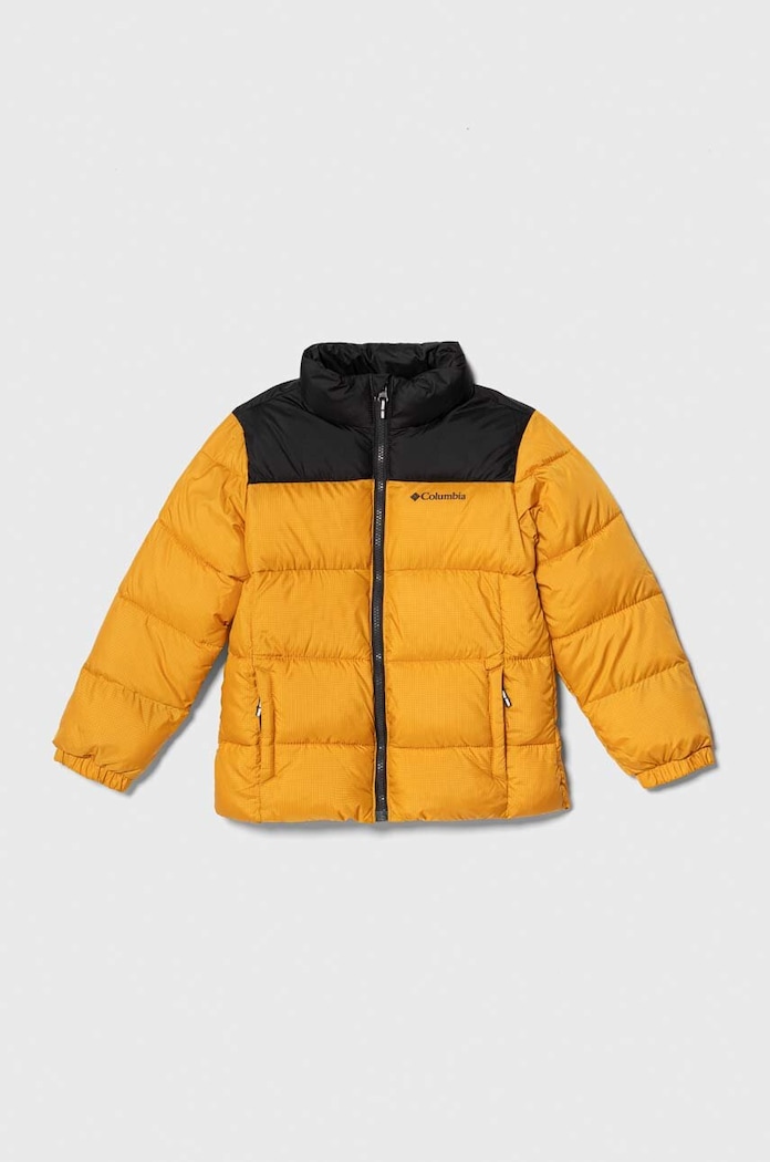 Columbia geaca copii U Puffect Jacket cu captuseala galben 2050302