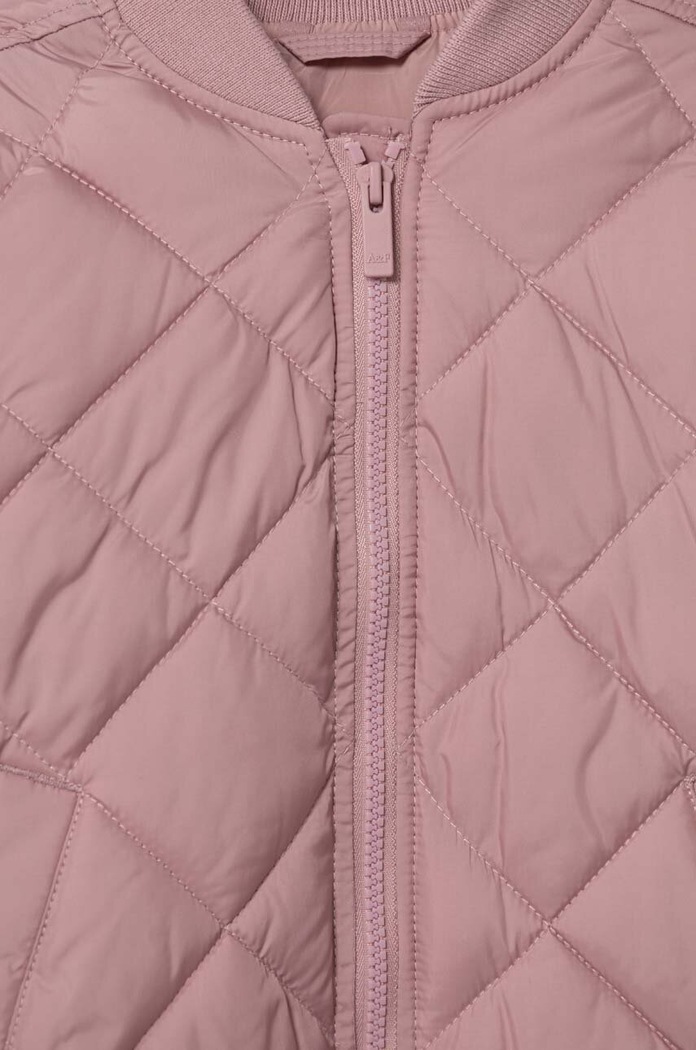 Lány Abercrombie & Fitch gyerek bomberdzseki KI244.3006 rózsaszín