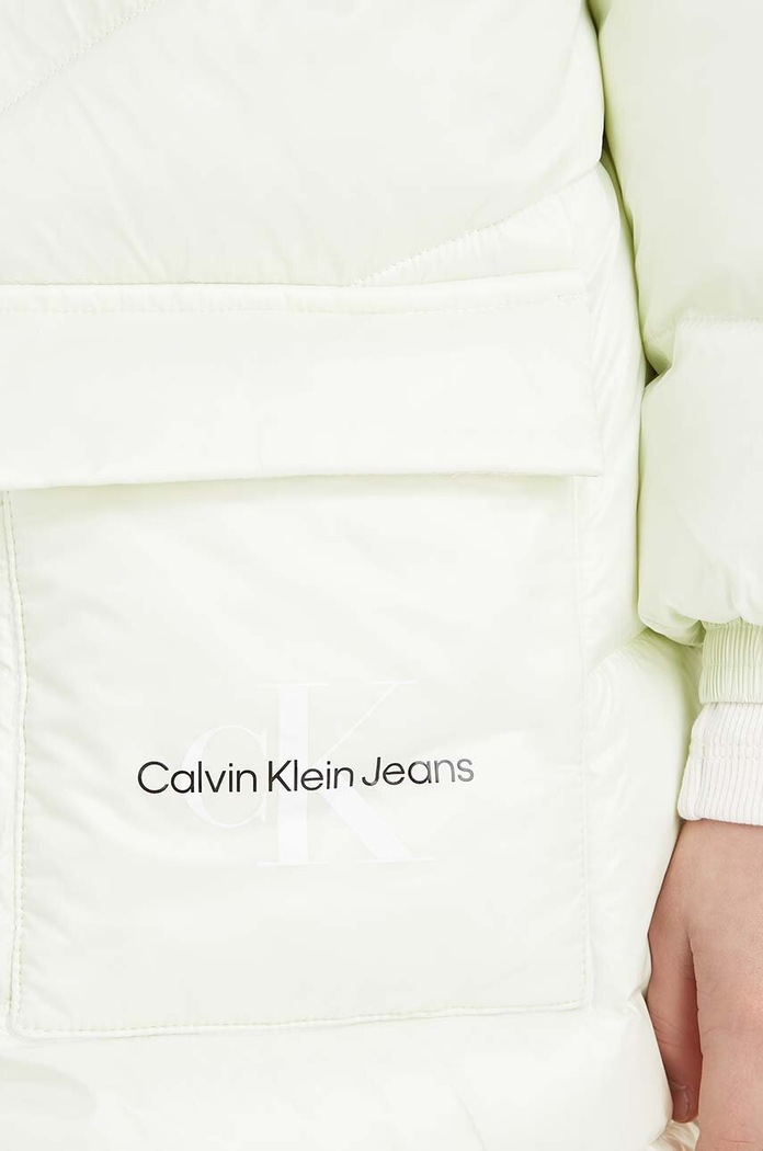 Dječja jakna Calvin Klein Jeans IG0IG02238.9BYX zelena