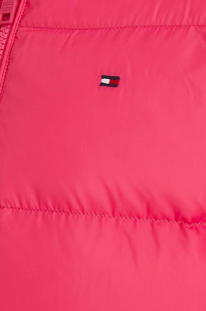 Детско пухено яке Tommy Hilfiger розов KG0KG07805.128.176.9BYX