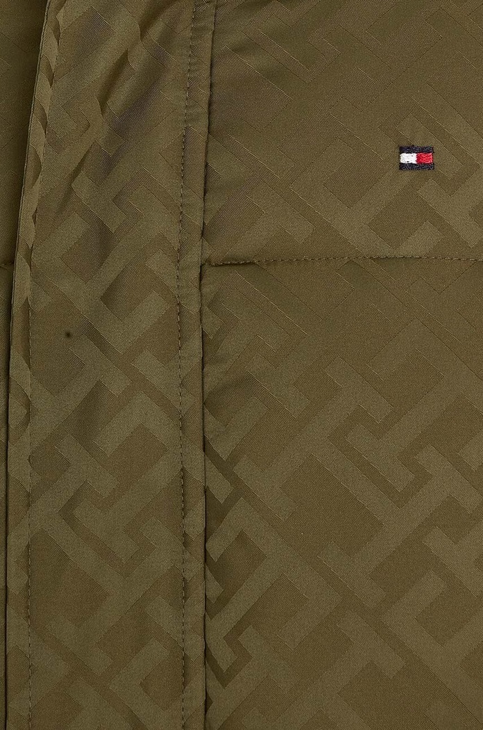 Παιδικό μπουφάν Tommy Hilfiger πράσινο KS0KS00524.9BYX