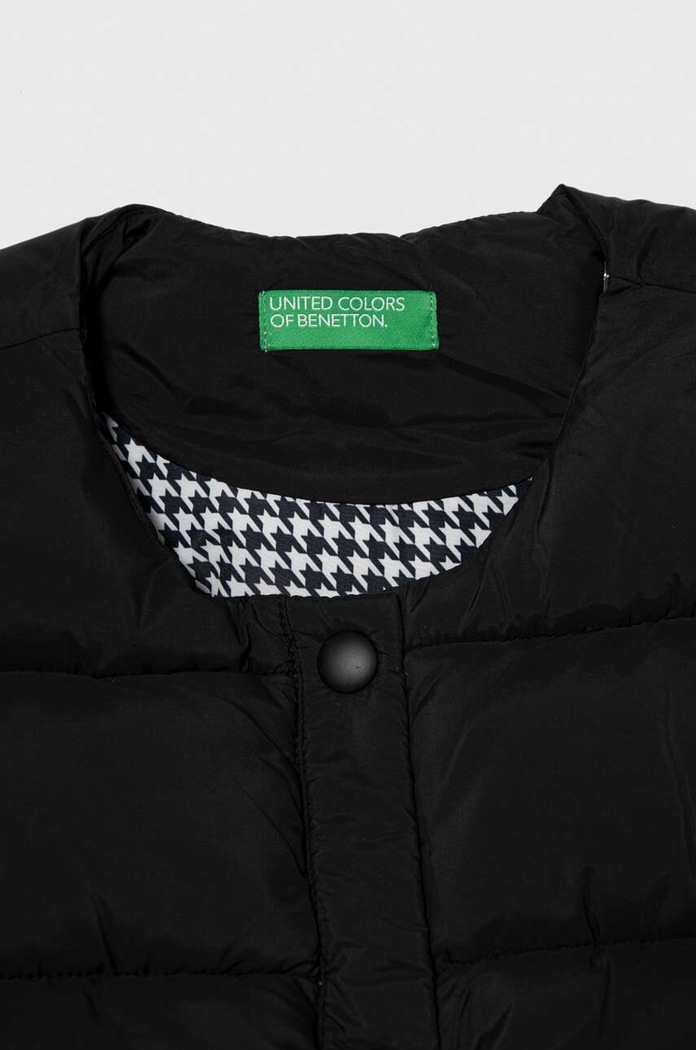 Dziewczynka United Colors of Benetton bezrękawnik dziecięcy 2TPXCJ00H.G.SEASONAL czarny