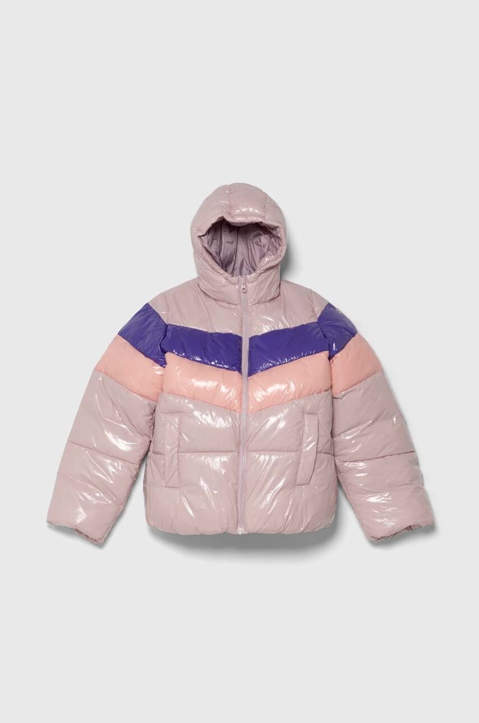 United Colors of Benetton kurtka dziecięca pozostałe różowy 2O3ACN02P.G.SEASONAL