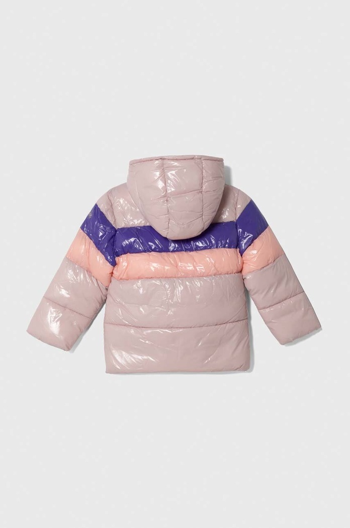 Dětská bunda United Colors of Benetton 2O3AGN01P.P.SEASONAL růžová AW23