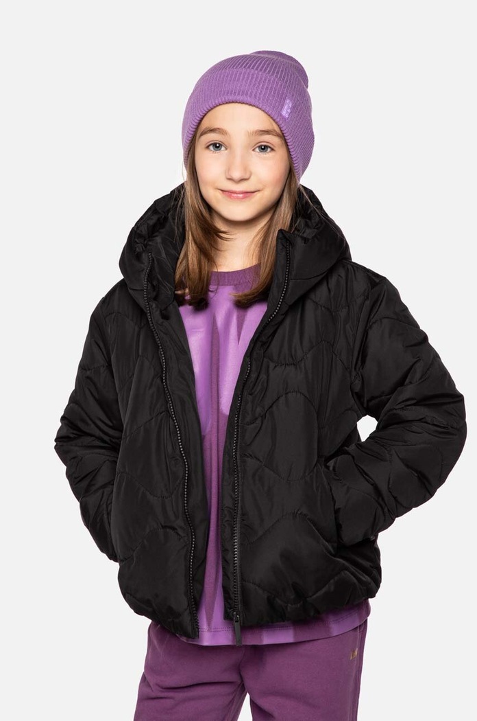 Детско яке Lemon Explore ZL3152701OJG OUTERWEAR JESIEŃ GIRL с изолация черен ZL3152701OJG
