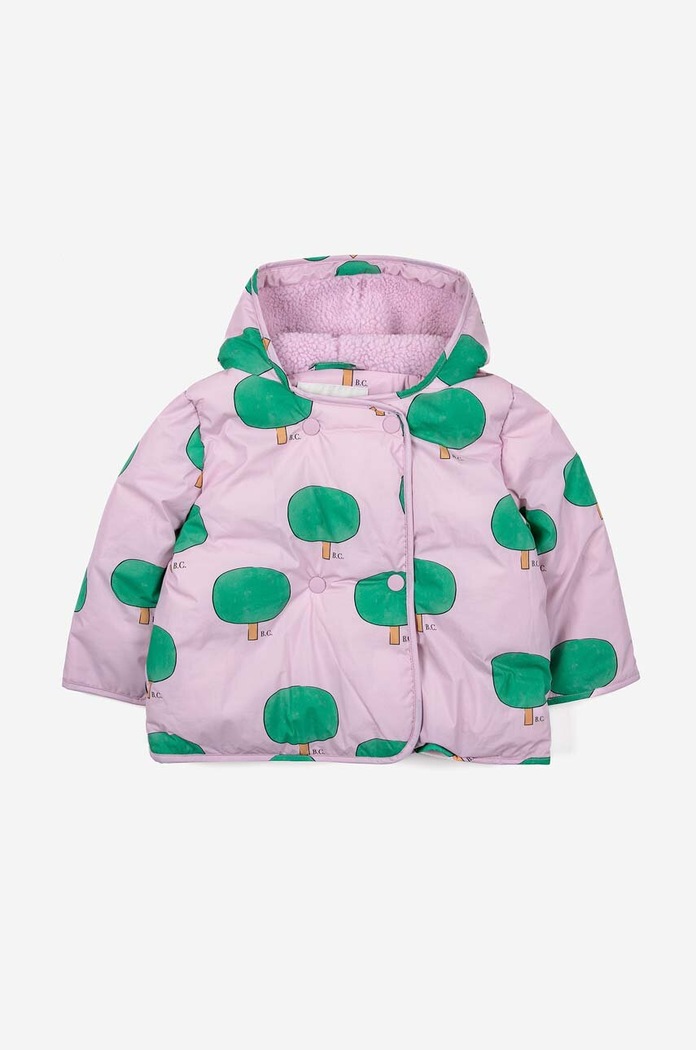Jakna za bebe Bobo Choses 223AB099 roza AW23