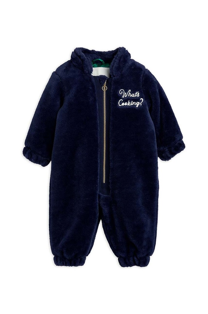 Бебешки гащеризон Mini Rodini 2371010567 тъмносин AW23