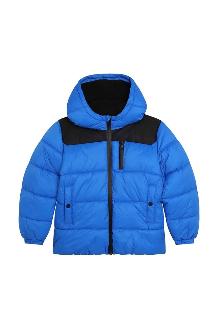 Dětská bunda BOSS J26521.162.174 námořnická modř AW23
