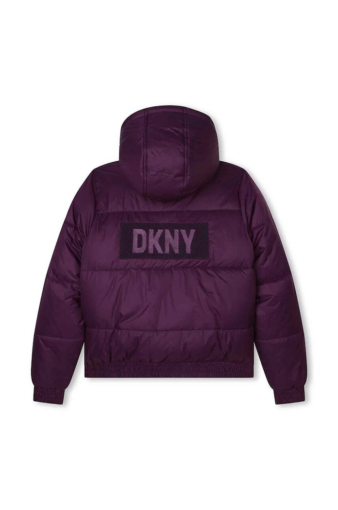 Dkny geaca reversibila pentru copii D56000.114.150 violet AW23