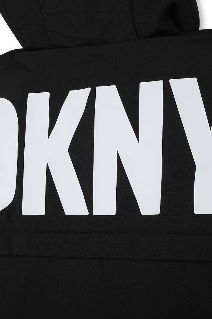 Αναστρέψιμο παρκά DKNY D56004.162.174 μαύρο