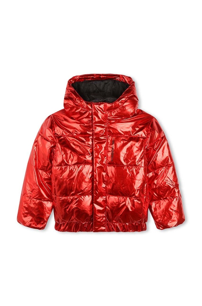 Παιδικό μπουφάν Karl Lagerfeld Z16165.114.150 κόκκινο AW23