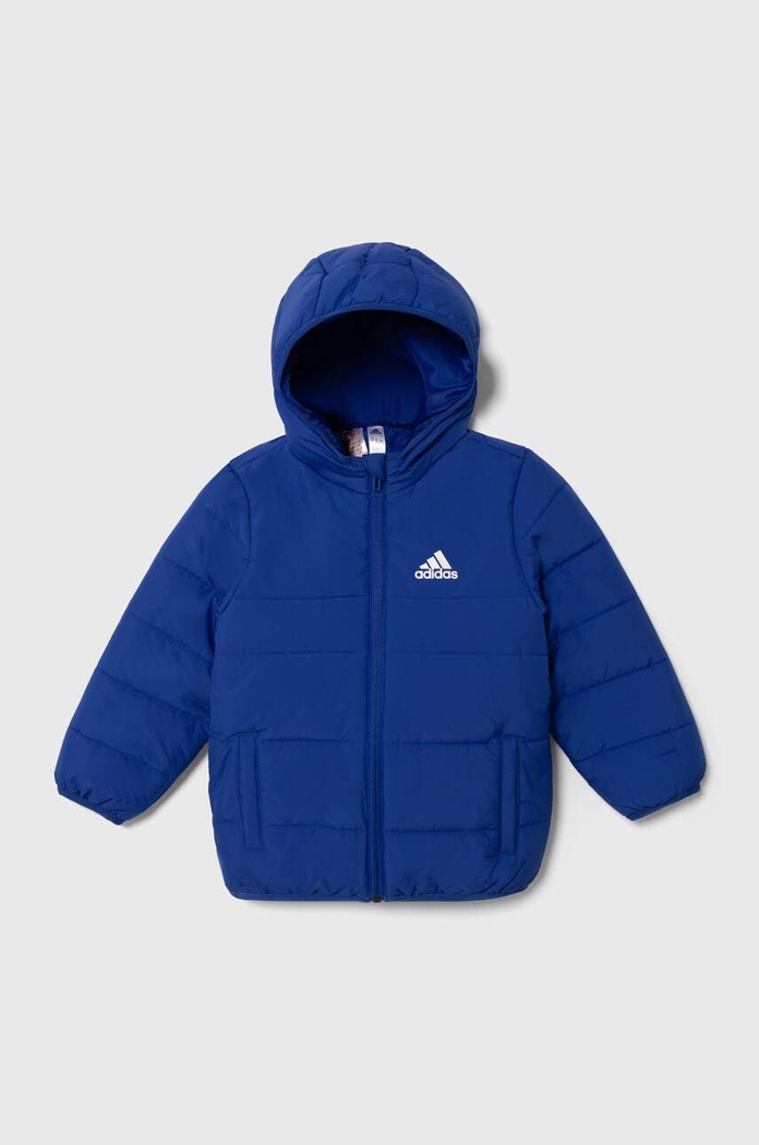 Dětská bunda adidas s podšívkou modrá IL6074