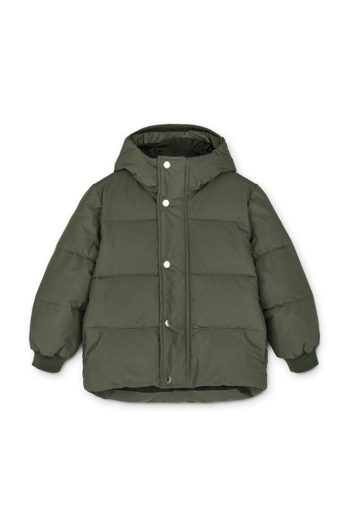 Liewood geaca copii cu captuseala verde LW14315