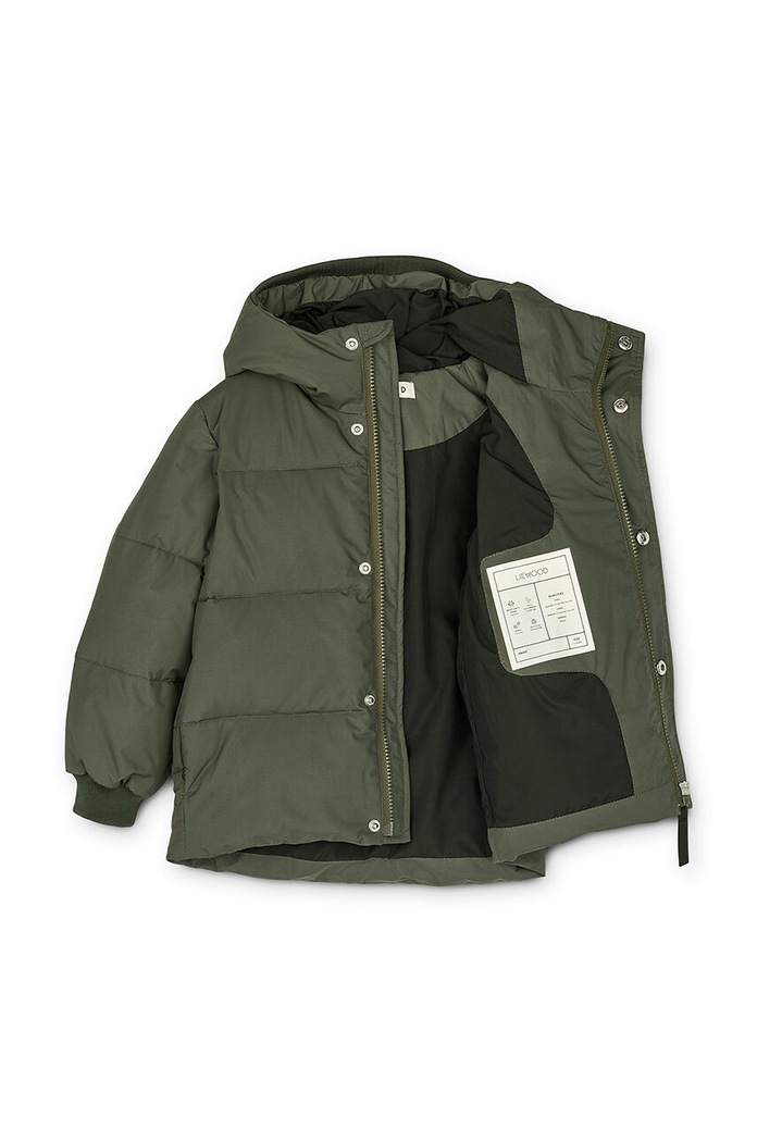 Băieți Liewood geaca copii LW14315 verde
