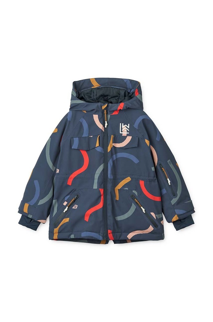 Παιδικό μπουφάν για σκι Liewood LW17764 σκούρο μπλε AW24