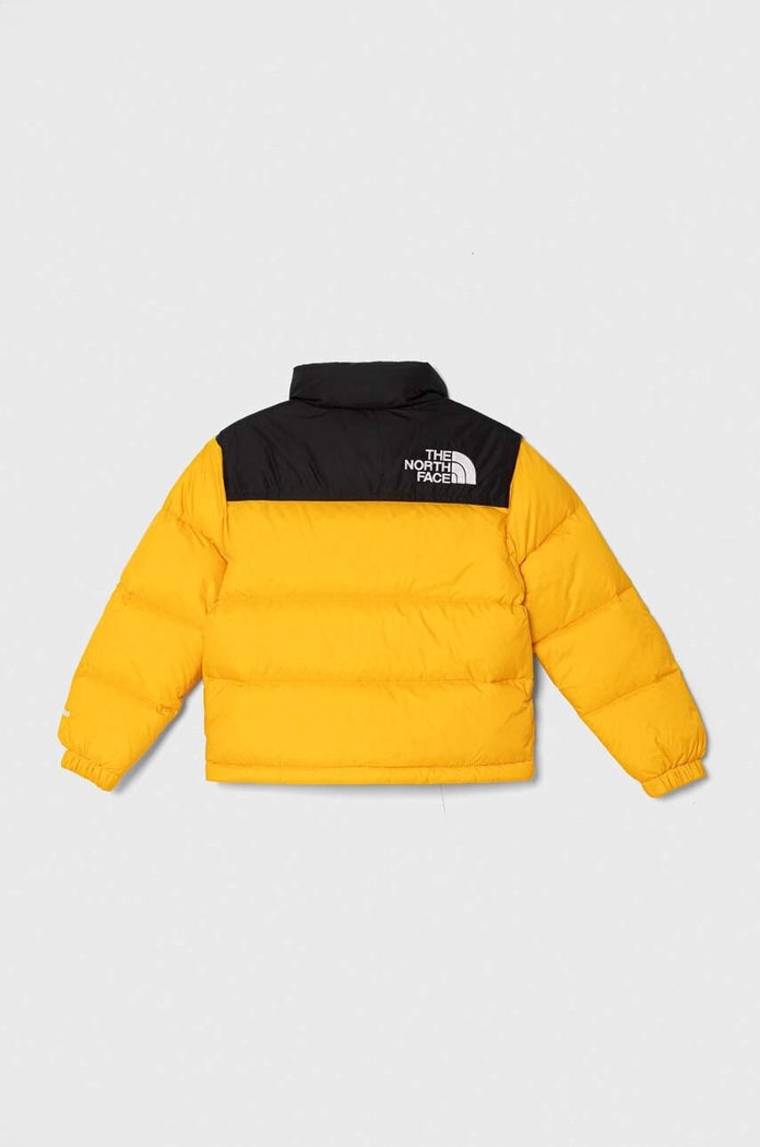 Dětská péřová bunda The North Face 1996 RETRO NUPTSE JACKET NF0A82UD žlutá AW23