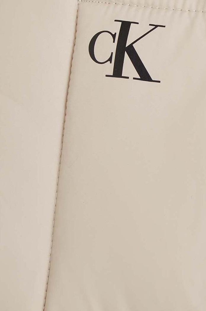 Calvin Klein Jeans kurtka dziecięca beżowy IB0IB01277.9BYX