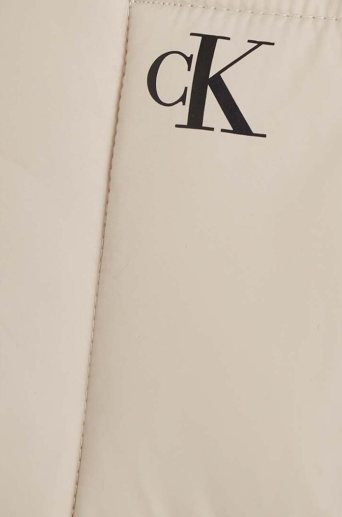 Calvin Klein Jeans kurtka dziecięca beżowy IB0IB01277.9BYX