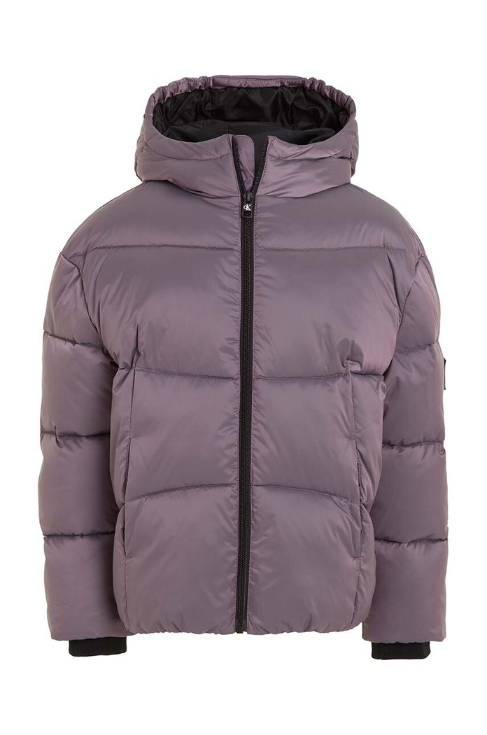 Calvin Klein Jeans kurtka dziecięca IB0IB01818.9BYX szary AW23
