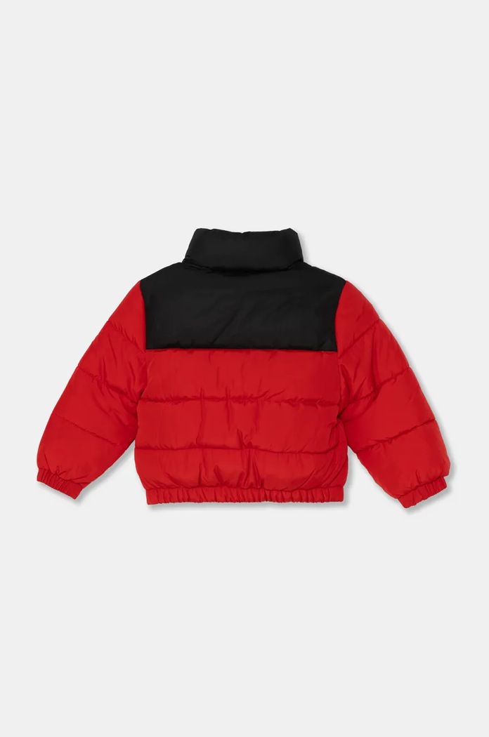 Fila geaca copii THELKOW blocked padded jacket FAK0259 rosu AW24