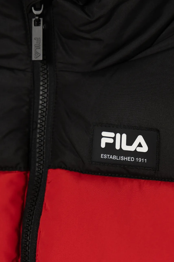 Băieți Fila geaca copii THELKOW blocked padded jacket FAK0259 rosu