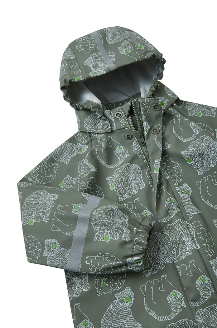 Dětská bunda Reima Vesi 5100025A.9BYX zelená AW23