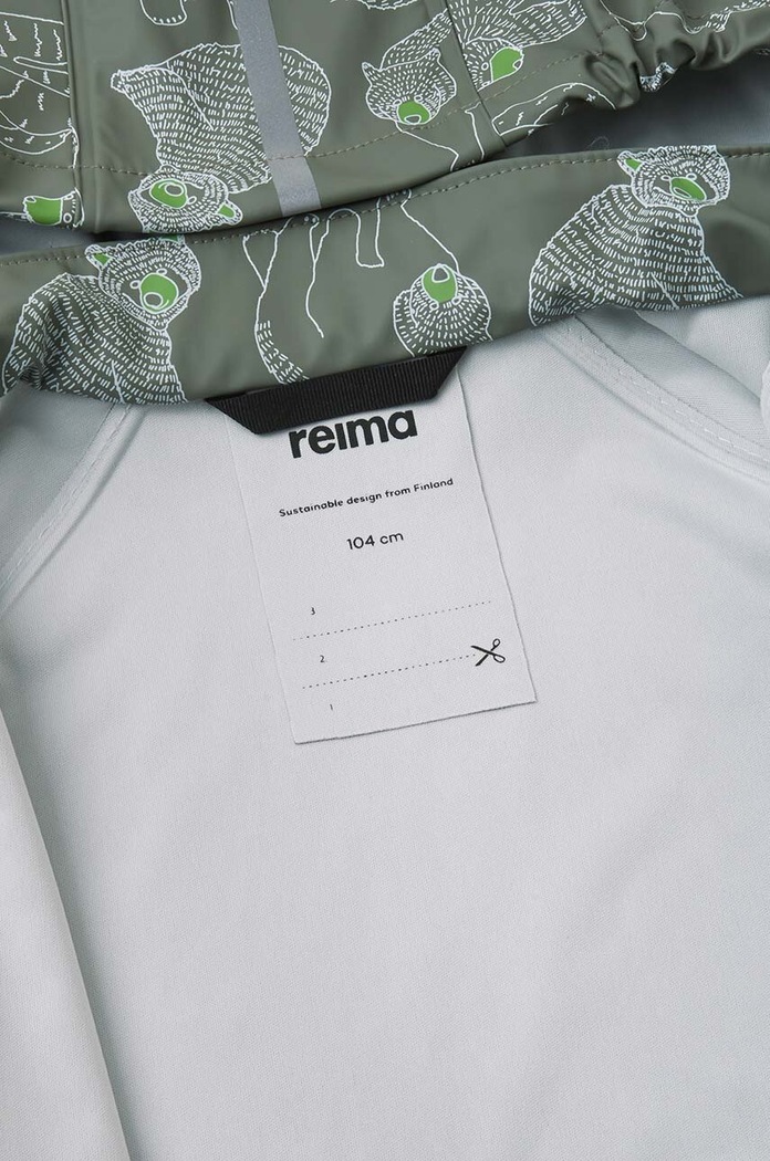 Dětská bunda Reima Vesi 5100025A.9BYX zelená