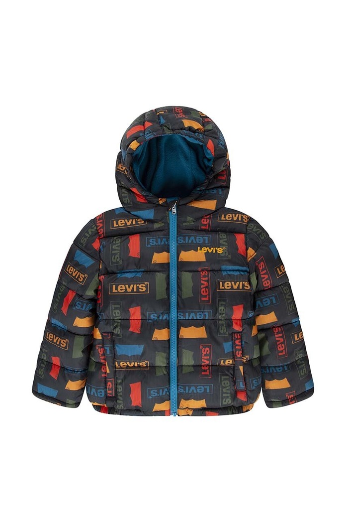 Levi's geaca copii cu captuseala albastru 9EH925