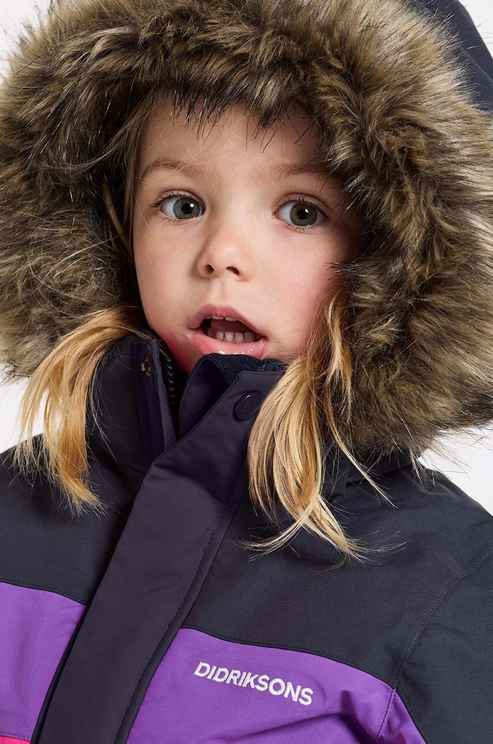 Παιδικό χειμωνιάτικο μπουφάν Didriksons BJÄRVEN KIDS PARKA ροζ 504898