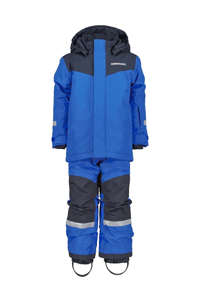 Otroški zimski kombinezon Didriksons SKARE KIDS SET 504342 modra AW24