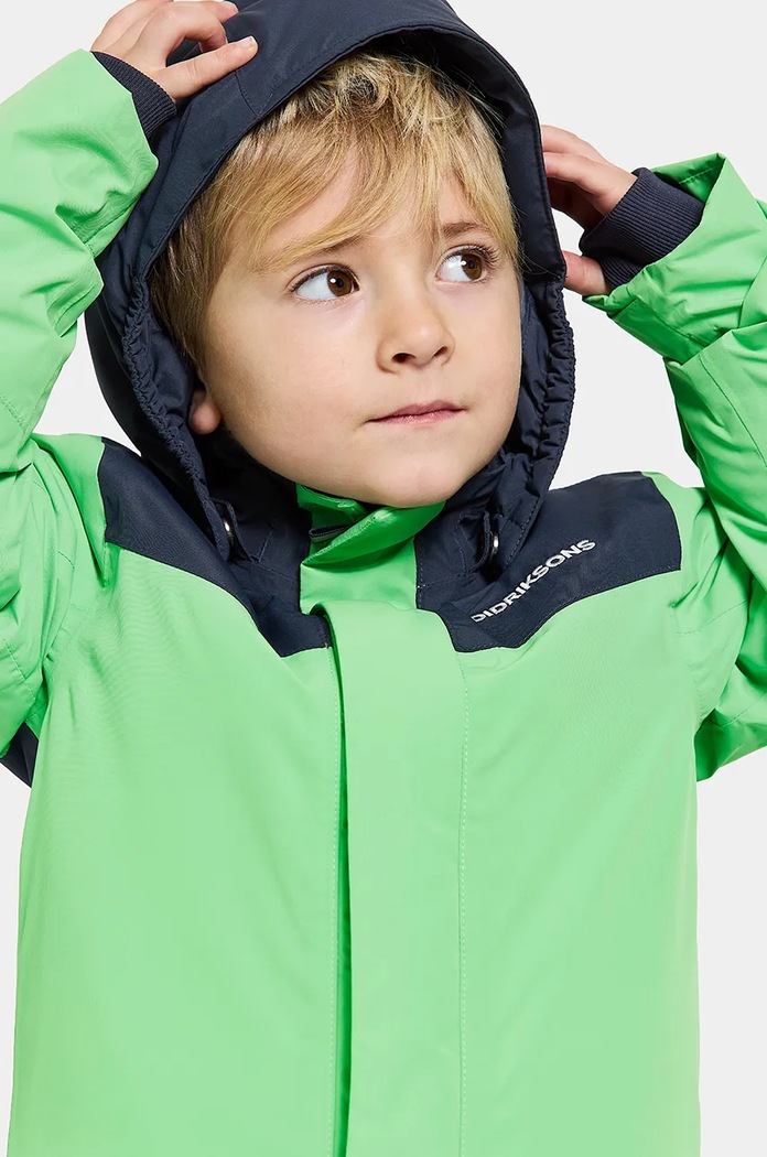 Otroški zimski kombinezon Didriksons SKARE KIDS SET zelena 504342