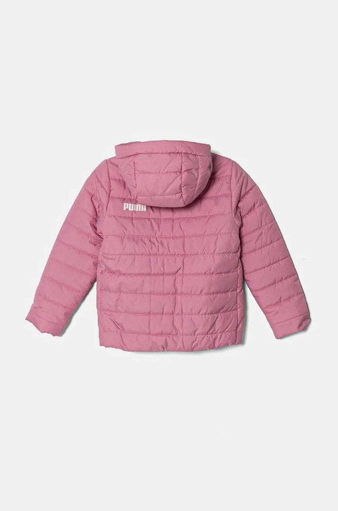 Dětská bunda Puma ESS Hooded Padded Jacket 670559 růžová AW24