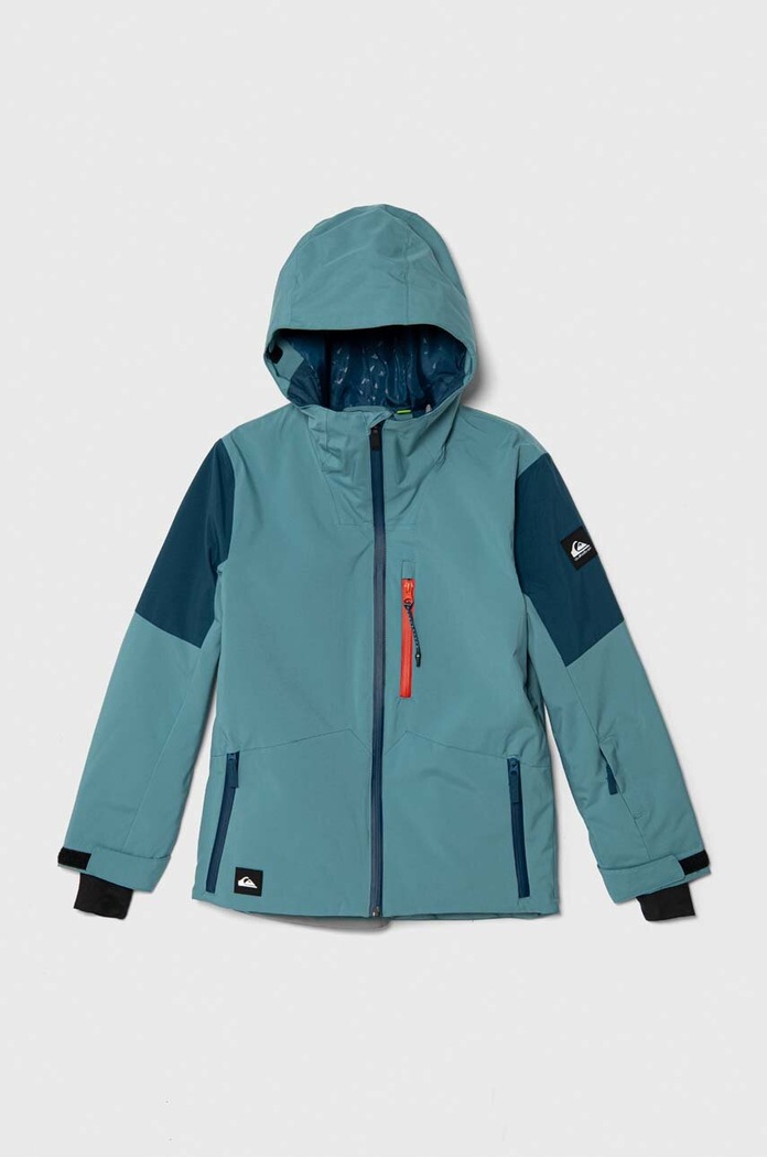 Quiksilver geaca copii TRAVIS RICE YTH SNJT cu captuseala albastru EQBTJ03160