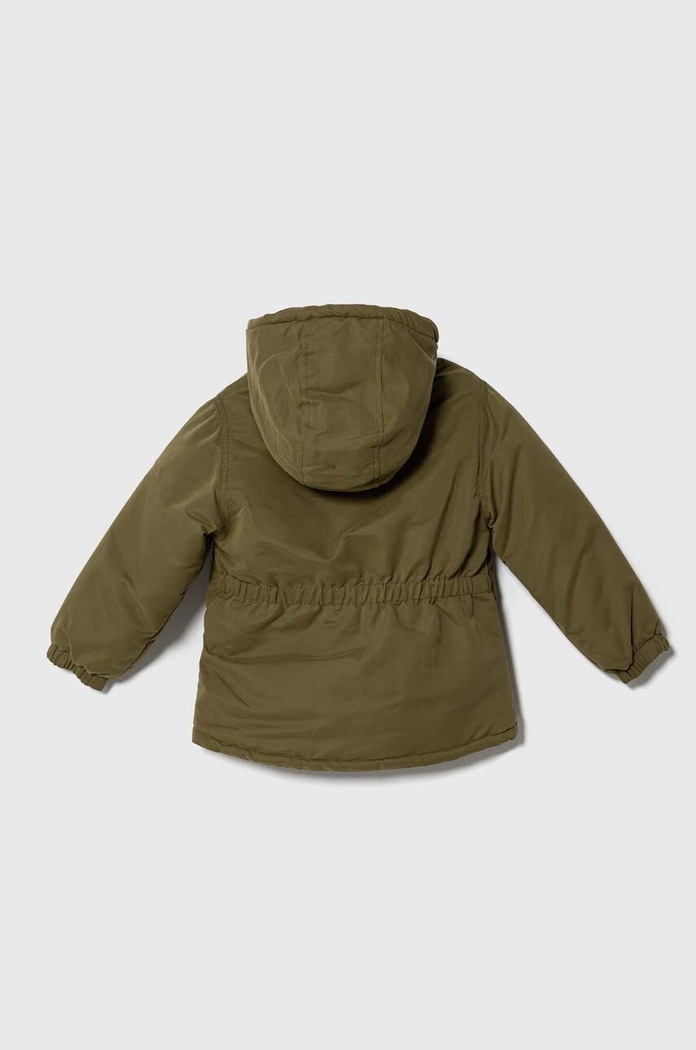 Dětská bunda United Colors of Benetton 23M5GN01V.P.SEASONAL zelená AW23