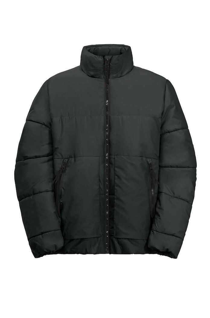 Jack Wolfskin kurtka dziecięca TEEN INS bez kaptura czarny 1610191