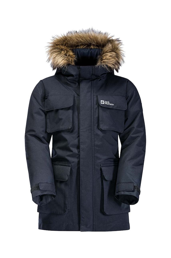 Jack Wolfskin kurtka dziecięca GLACIER PEA pozostałe granatowy 1609082.92.152