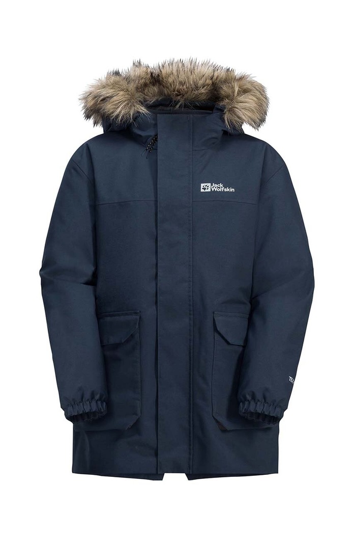 Jack Wolfskin parka dziecięca COS BEAR 3IN1 pozostałe czarny 1610061.92.152