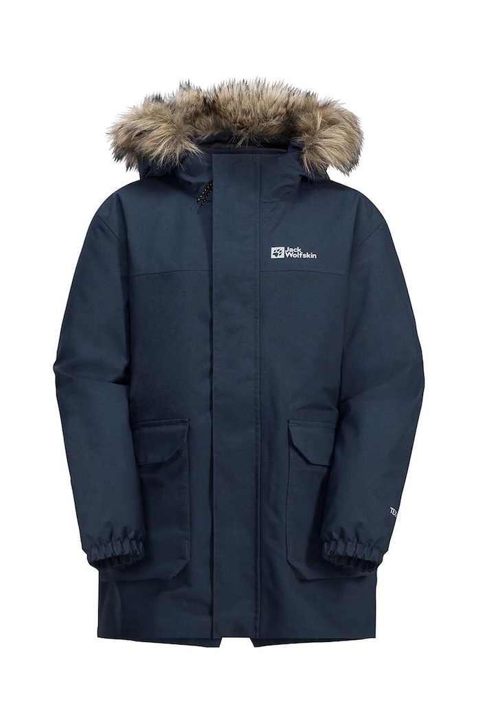 Jack Wolfskin parka dziecięca COS BEAR 3IN1 pozostałe czarny 1610061.92.152