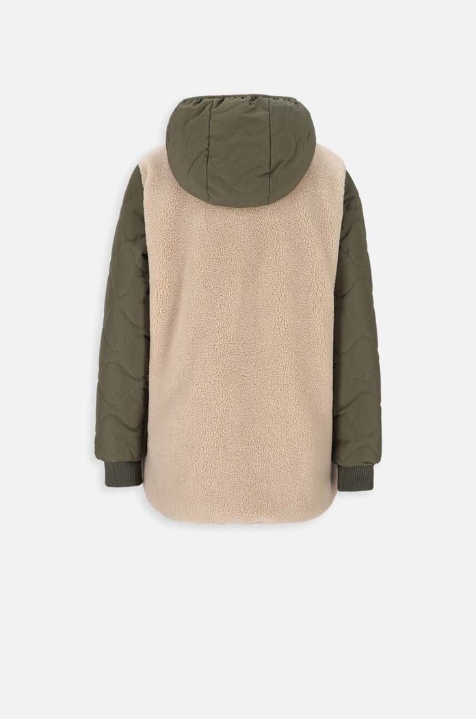 Lemon Explore kurtka dziecięca ZL3152702OJG OUTERWEAR JESIEŃ GIRL ZL3152702OJG beżowy AW23